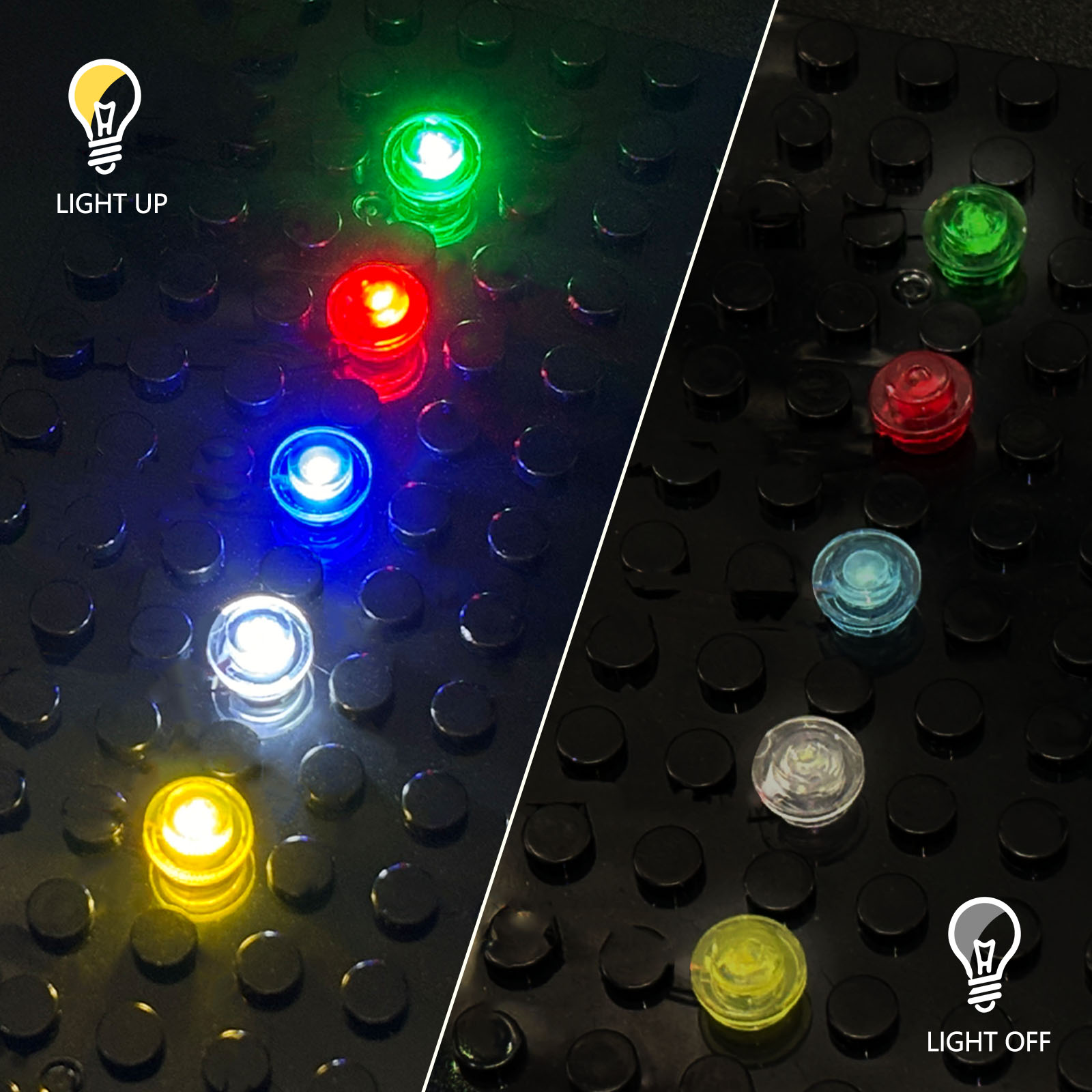 10 PCS Colorful LED Lighting   - Model Kit Chemistry recension och pris