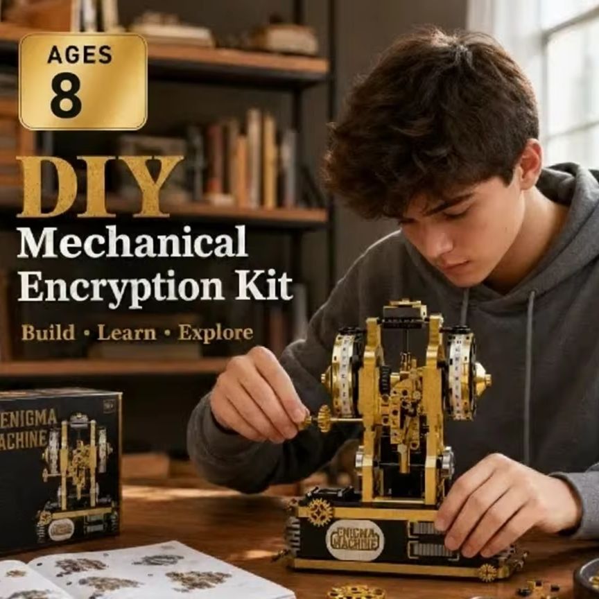 Enigma Machine Building Blocks - Model Kit Chemistry recension och pris