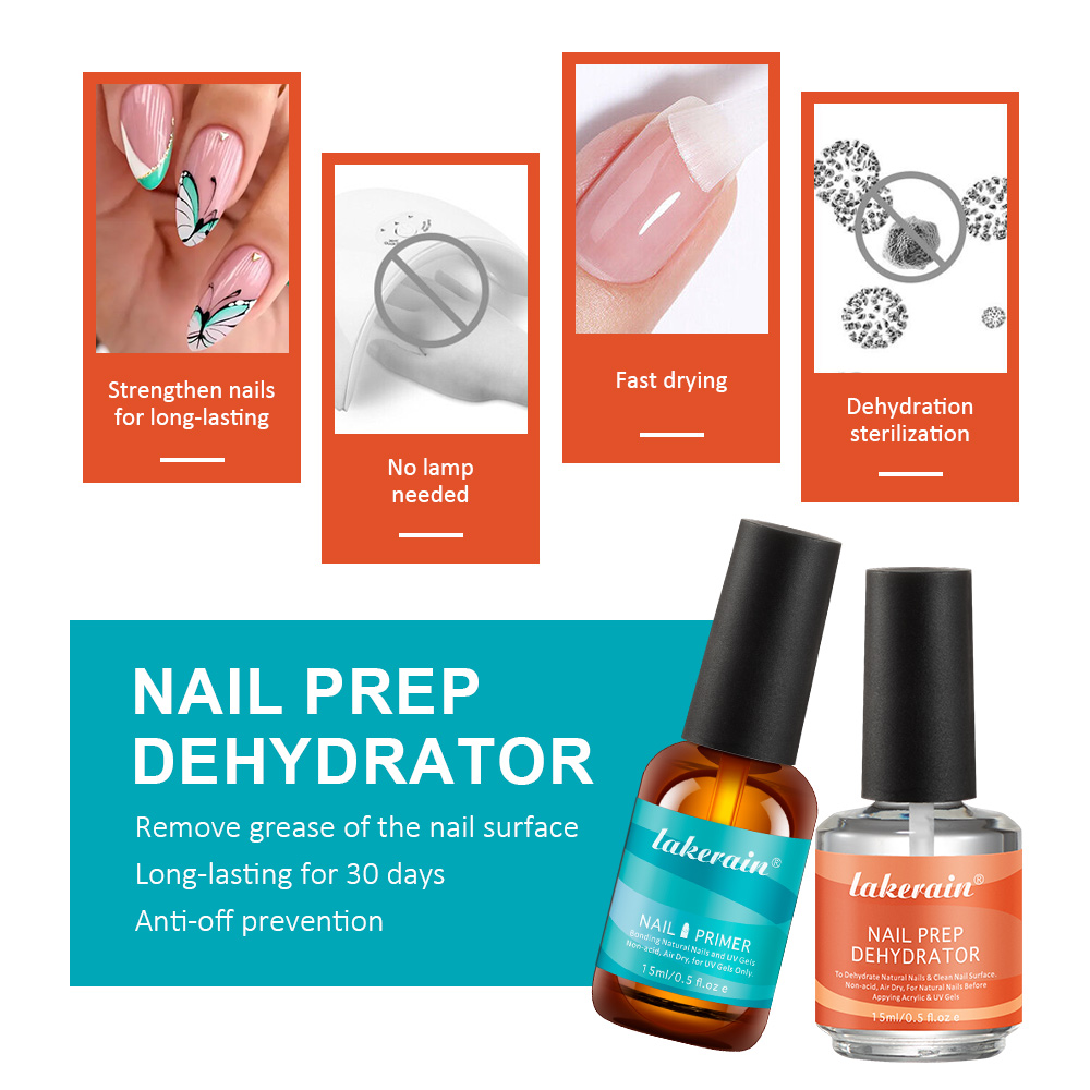 Nail Primer Set Fast Dry Prep  - Model Kit Formula 1 recension och pris
