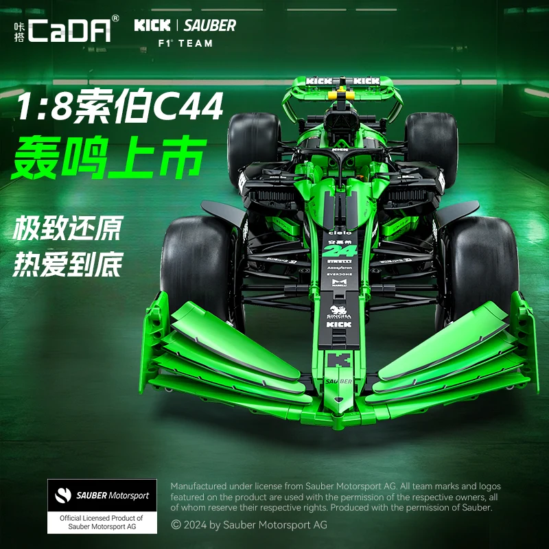 Cada 1:8  MOC Sauber F1 Team C - Model Kit Formula 1 recension och pris