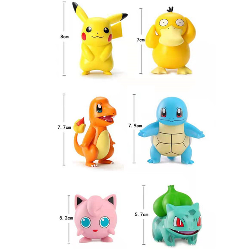 New 3-8CM Pokemon Hot Cartoons - Model Kit Eevee recension och pris