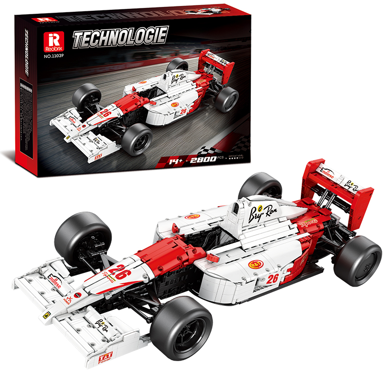2800PCS MP4 Formula Racing Car - Model Kit Formula 1 recension och pris