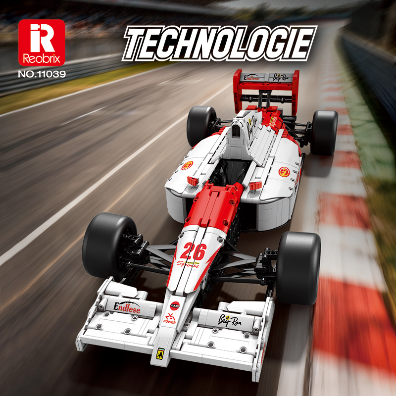 2800PCS MP4 Formula Racing Car - Model Kit Formula 1 recension och pris