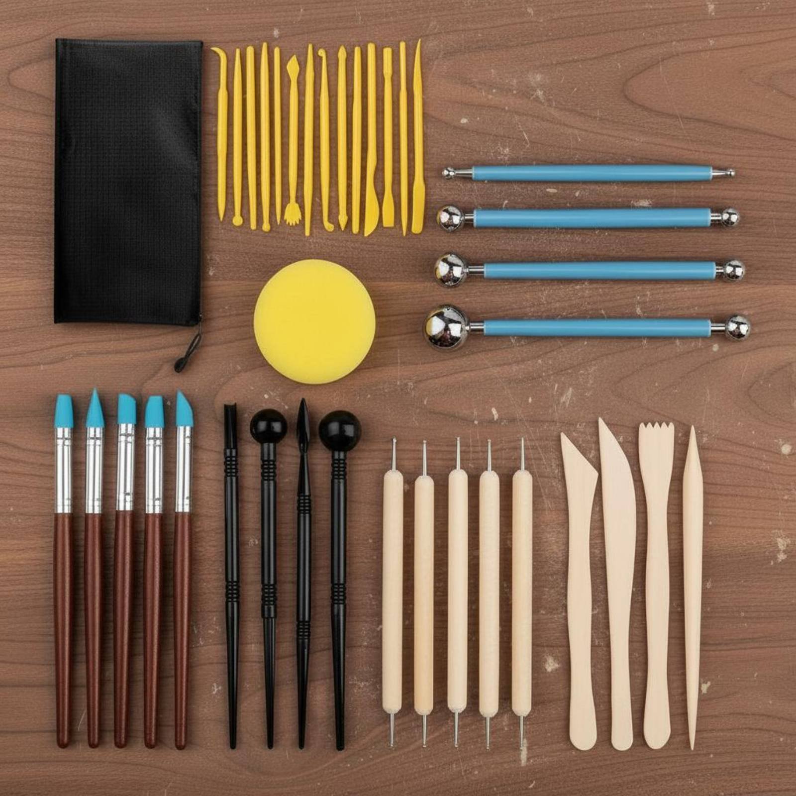38 Pieces 38 Piece Clay Modeli - Model Kit Tool recension och pris