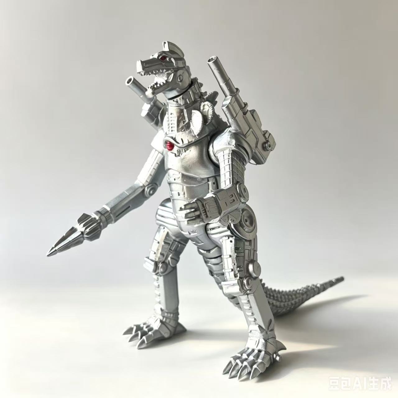 19cm Cannon Mecha Godzilla Ser - Model Kit Kiryu recension och pris