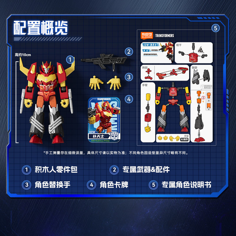 Genuine Blokees Transformers B - Model Kit Transformers Blokees recension och pris