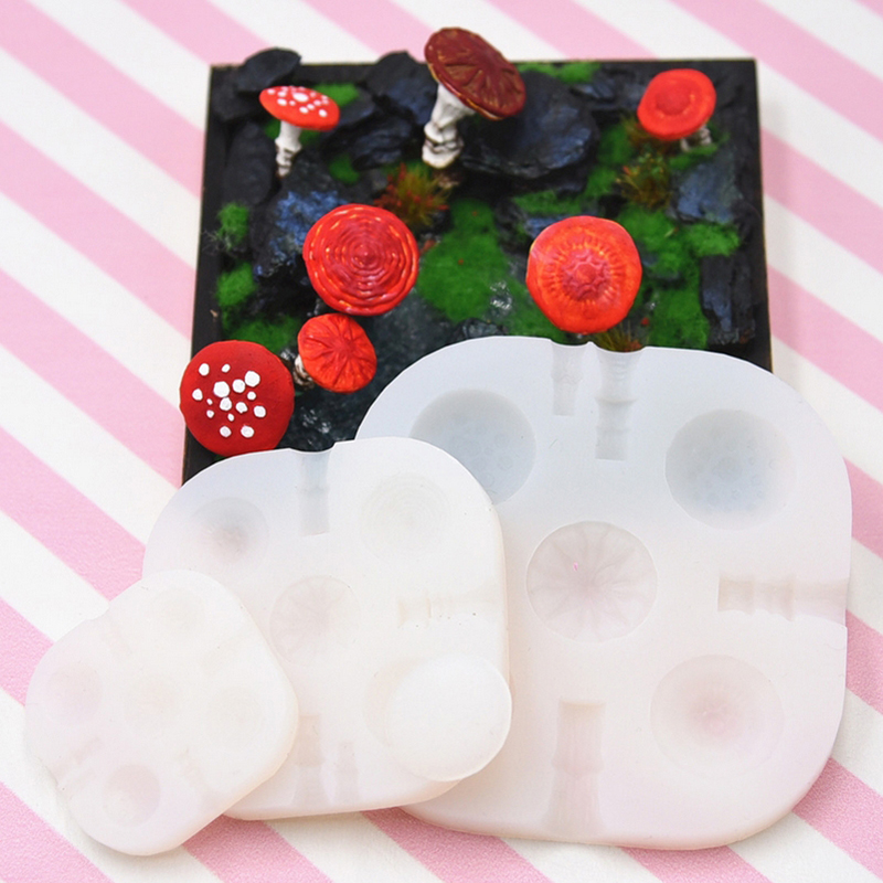 2pcs/set Mini Mushroom Silicon - Model Kit Tool recension och pris