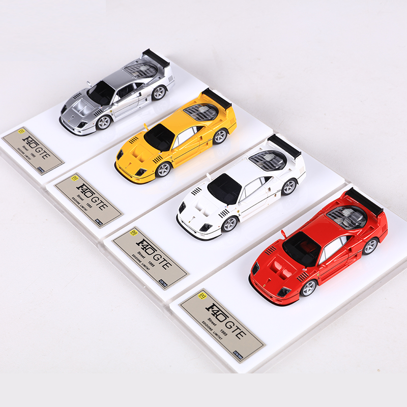 DMH F40 Resin Model Car 1:64 L - Model Kit Formula 1 recension och pris
