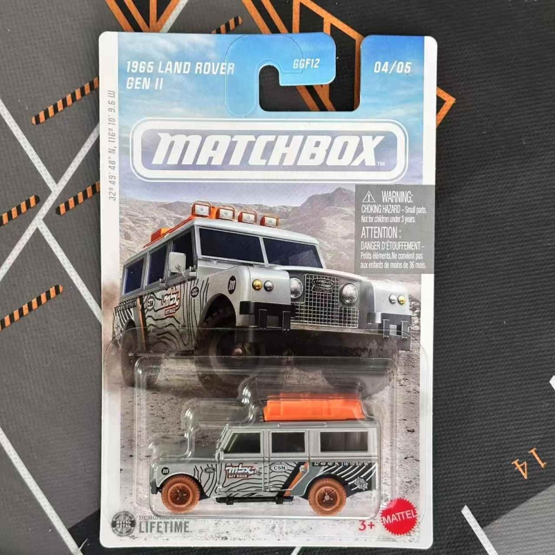 MATCHBOX Diecast Car 1:64 Off- - Model Kit Land Rover recension och pris