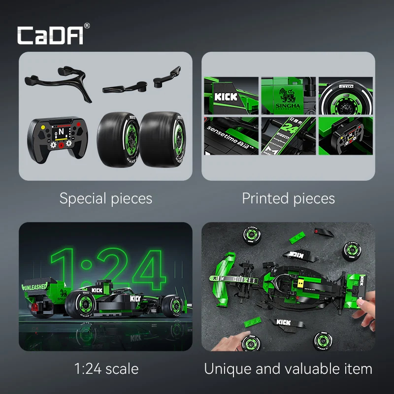 Cada MOC Sauber F1 Team C44 Fo - Model Kit Formula 1 recension och pris