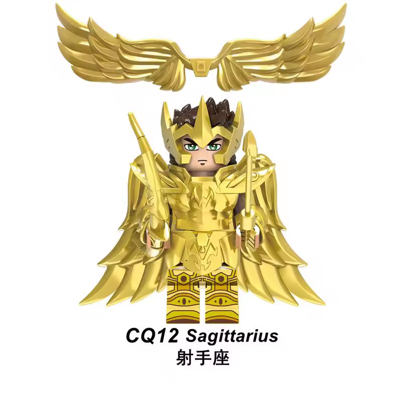 6/12Pcs/Set Anime Saint Seiya  - Model Kit Kiryu recension och pris