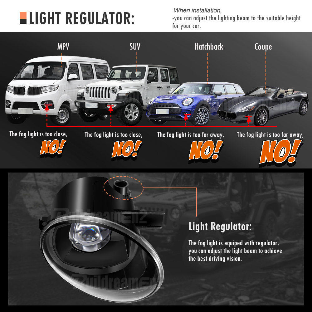 2 Pieces 30W LED Fog Light Ass - Model Kit Land Rover recension och pris
